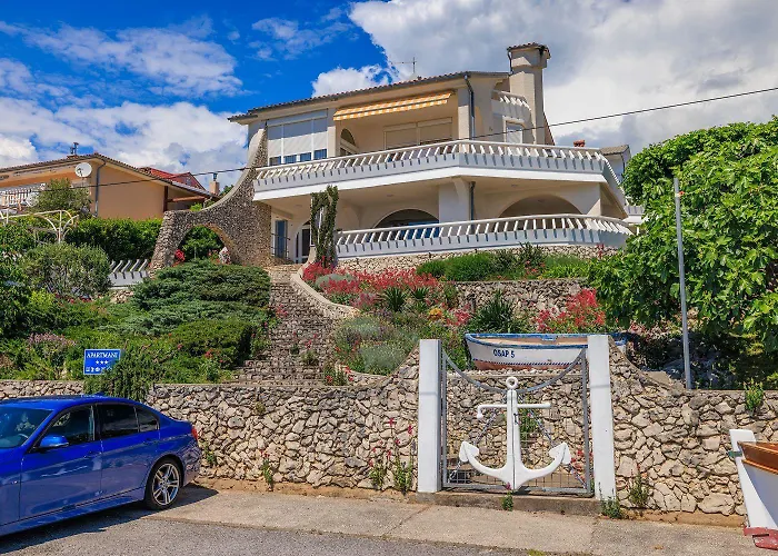 Malerisches Mit Traumhaften Meerblick, Grillplatz, Garten, Waschmaschine Apartman